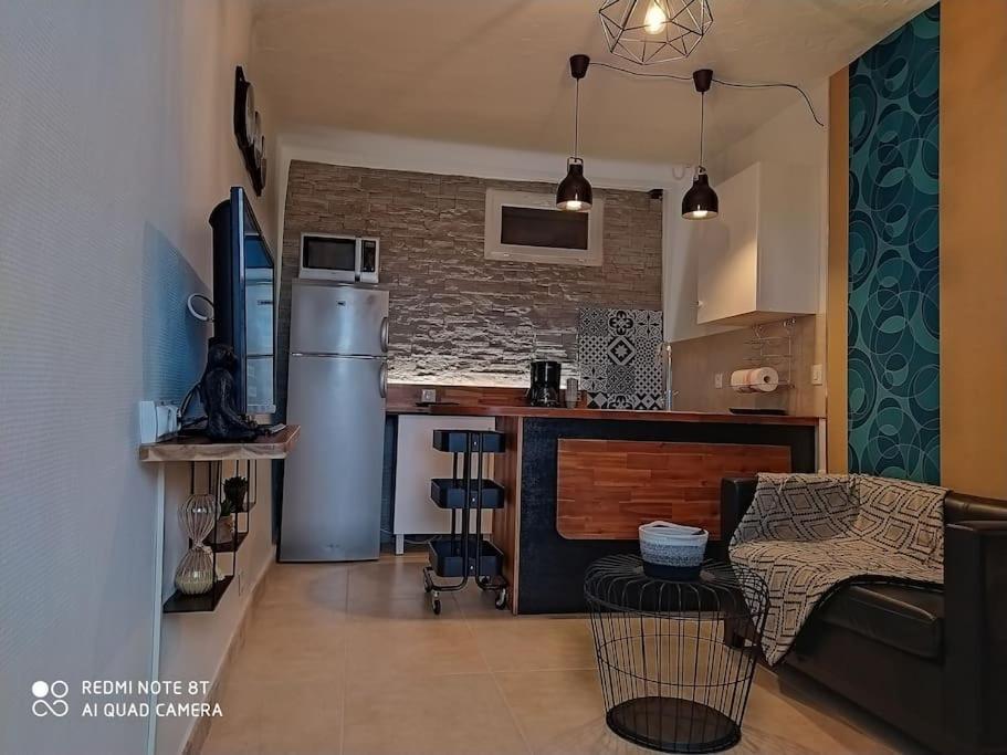 Duplex Avec Jardin, Proche Village Calenzana Bagian luar foto