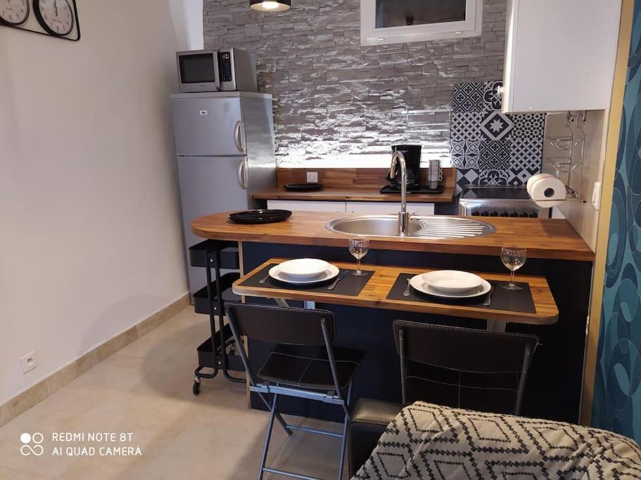 Duplex Avec Jardin, Proche Village Calenzana Bagian luar foto
