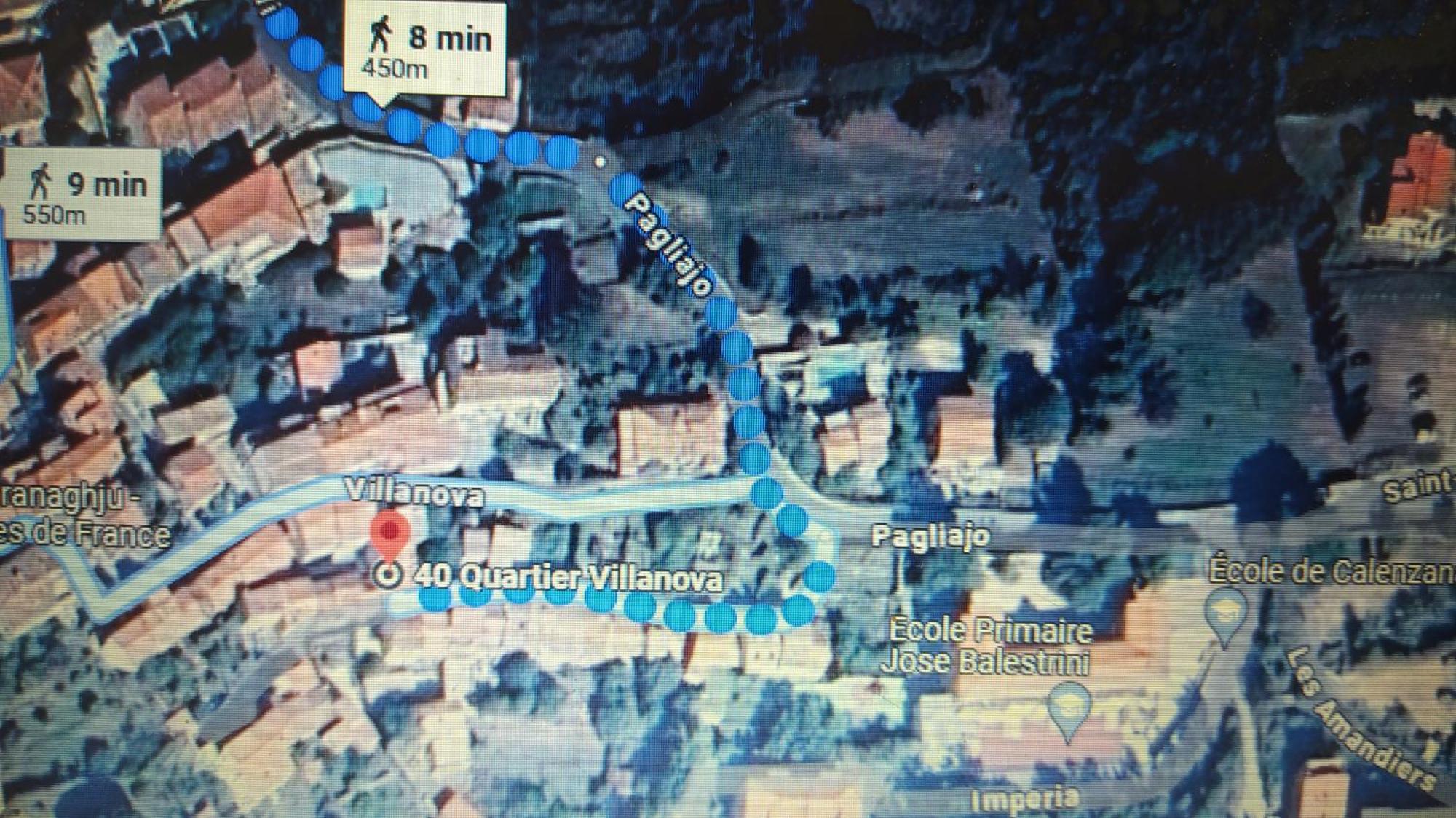Duplex Avec Jardin, Proche Village Calenzana Bagian luar foto